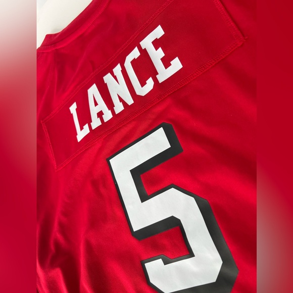 Women’s Nike Trey Lance Scarlet San Francisco 49ers Alternate Game Jersey Size:M - Picture 15 of 15